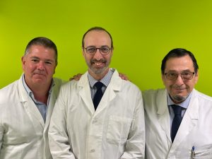 foto da sx Dott. Colamaria, Prof. Portincasa, Dott. Maffei (1)