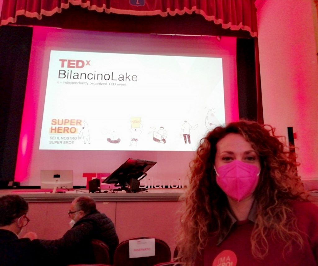 Eleonora Zaccaria al Teatro Giotto di Vicchio per il TEDx BilancinoLake in Mugello