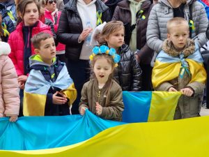 Marcia per la pace, emerge ancora la purezza dei bambini (FOTOGALLERY) PH MATTEO NUZZIELLO