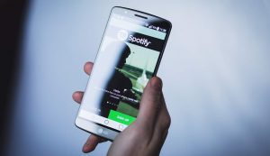 Spotify su smartphone Android LG