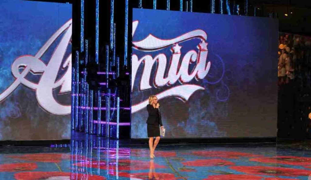 Studio di Amici con Maria De Filippi