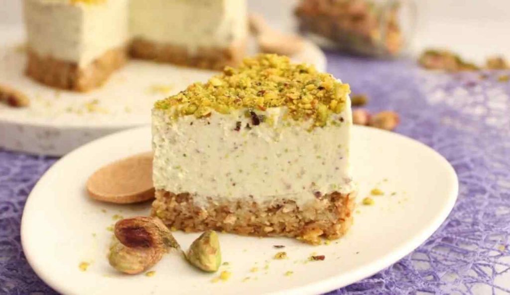 Cheesecake al pistacchio